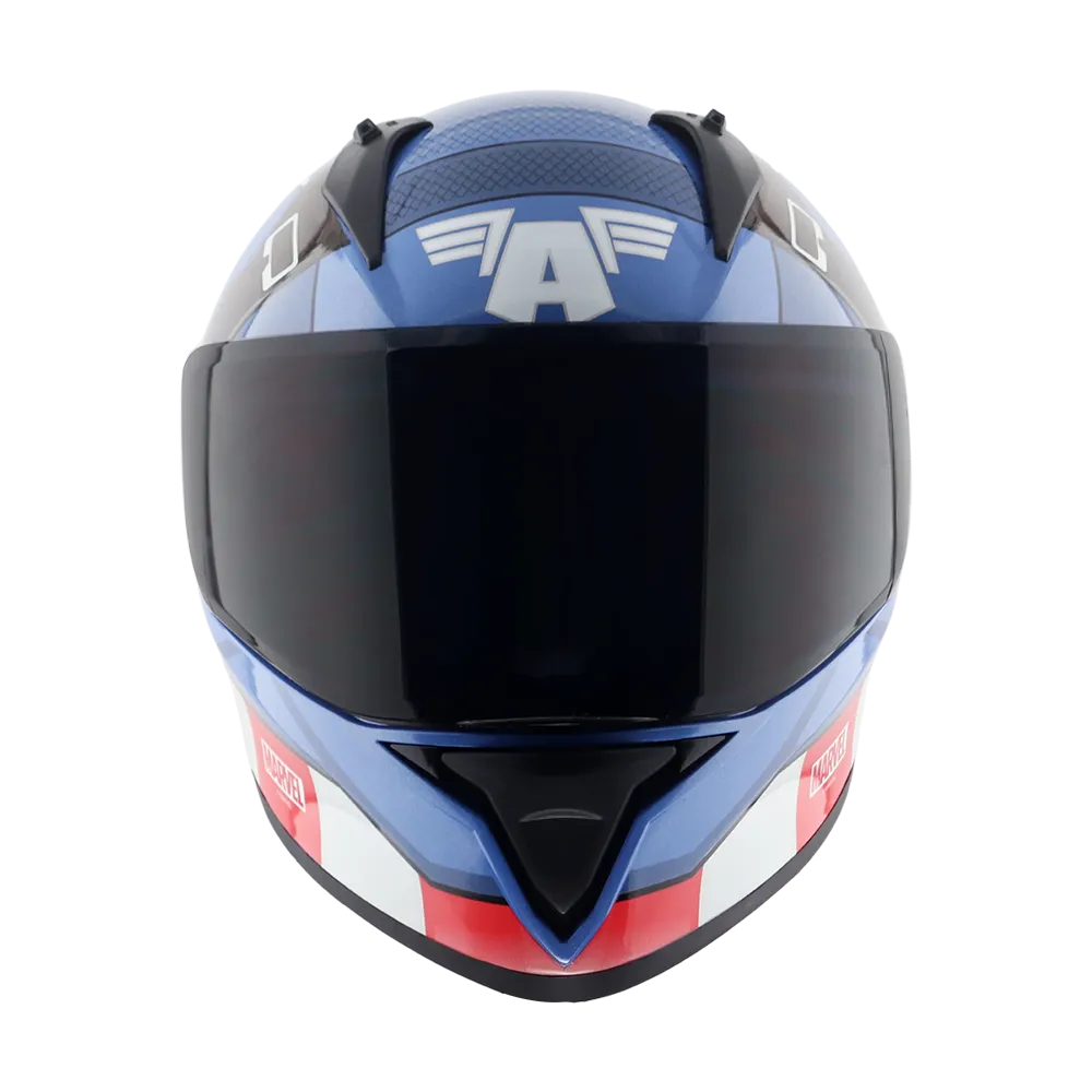 Vega Bolt Full‑Face Helmet | Marvel Captain America Edition | Nepal