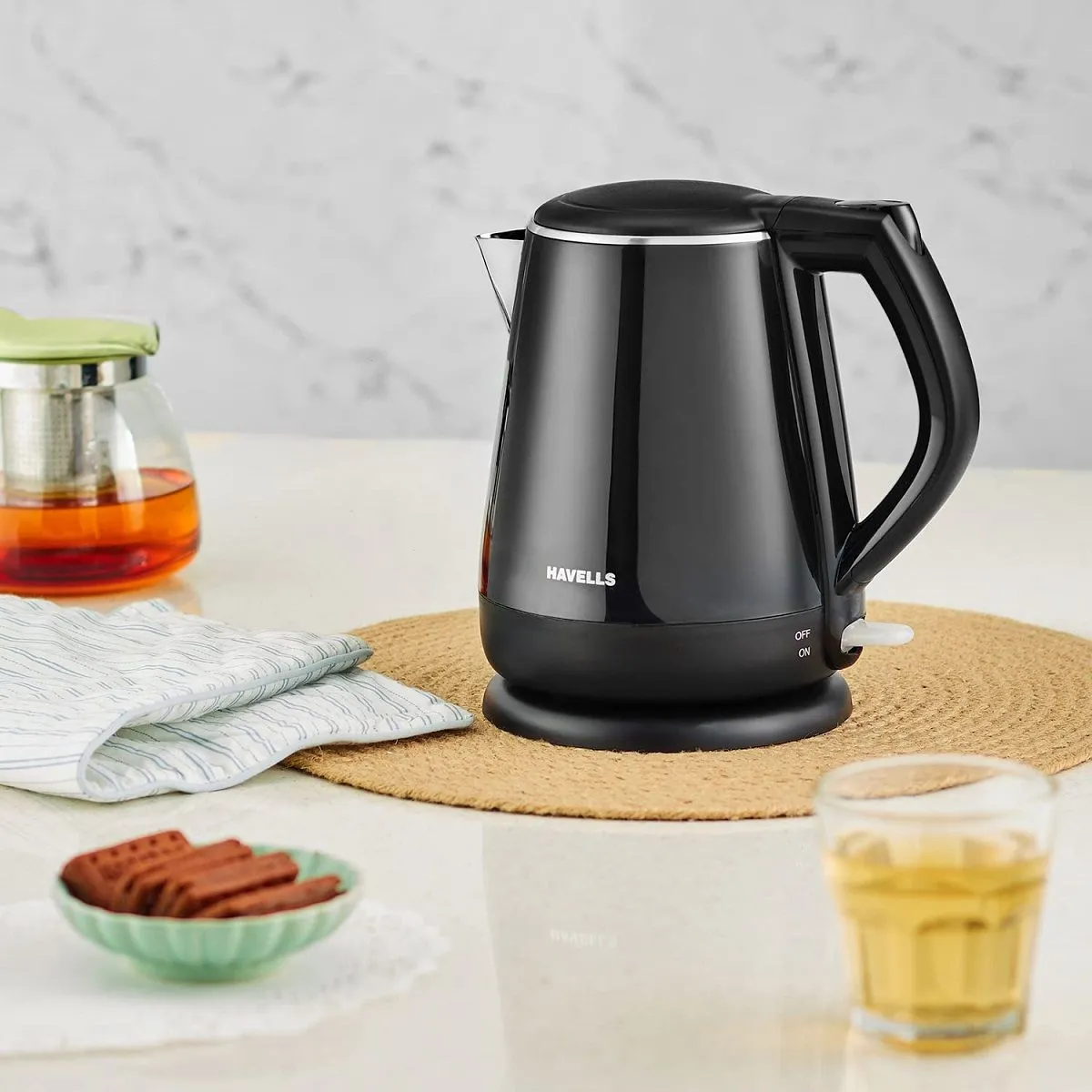 Havells Aqua Plus 1250 W Electric Kettle price in Nepal-1
