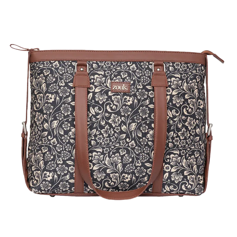 Zouk FloMotif Women's Office Bag Price in Nepal | Vegan Bag 15.6 Inch