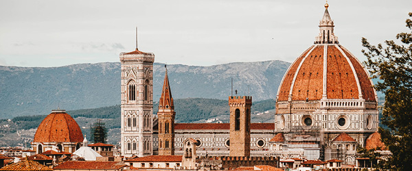 Skyline von Florenz mit Blick auf den Dom, Italien.