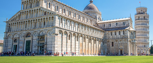 Leaning Tower of Pisa, Italy.