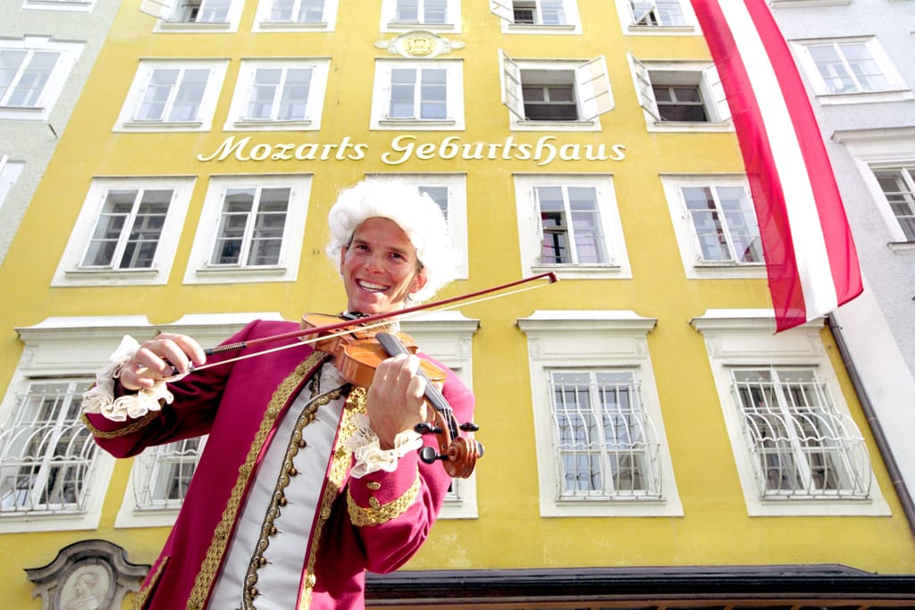 La casa natale di Mozart a Salisburgo