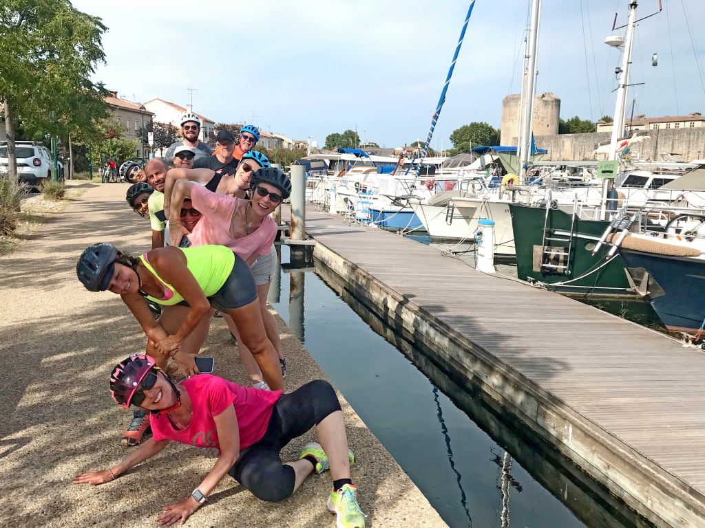 Group cycling trips with Girolibero, Provence and Camargue