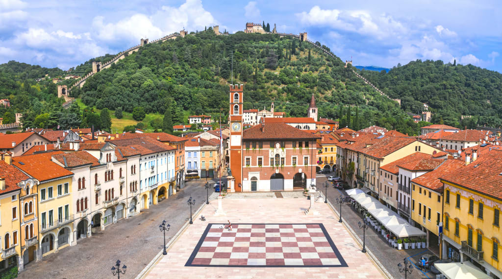 Piazza degli Scacchi a Marostica, Vicenza