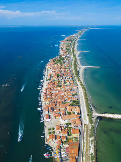 Venedig und seine Inseln, von Strand zu Strand