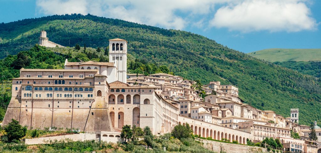 Umbria, chiesa di San Francesco d'Assisi, Assisi, Cammino di San Francesco