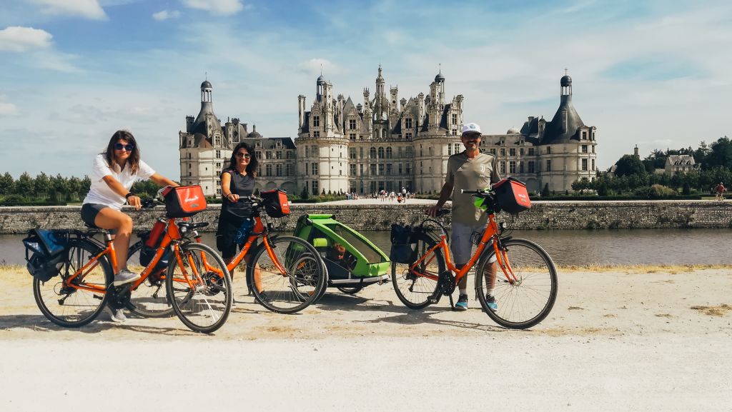 Viaggi in bicicletta organizzati, ciclisti in viaggio con Girolibero, Francia, castelli della Loira