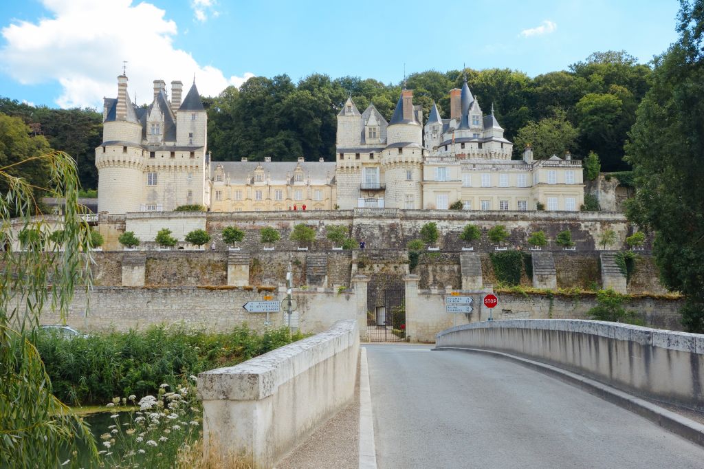 Blick auf Schloss Chenonceau, Frankreich.