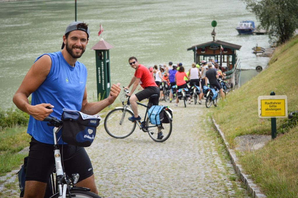 Guida gruppo in bici da Passau a Vienna