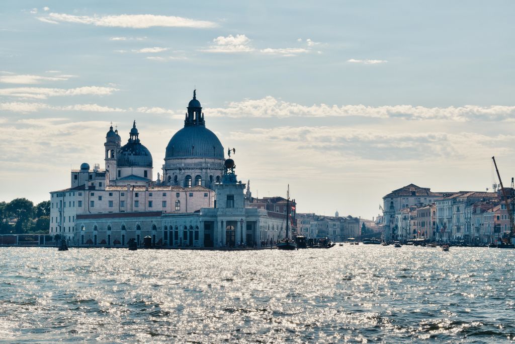 Vista su Punta della Dogana, Venezia
