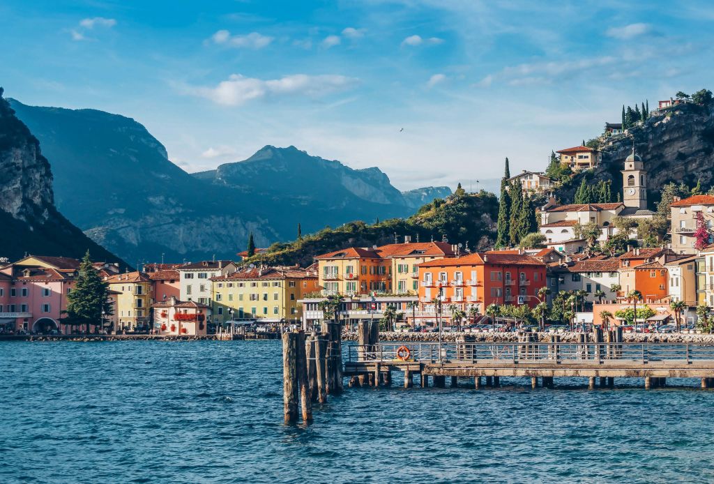 Lake Garda overview, "Girolibero" bike tours, cycle touring