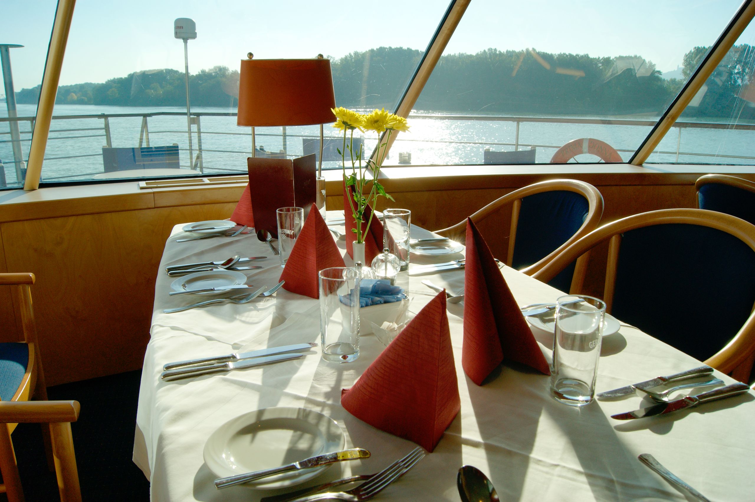 tavolo ristorante con vista panoramica