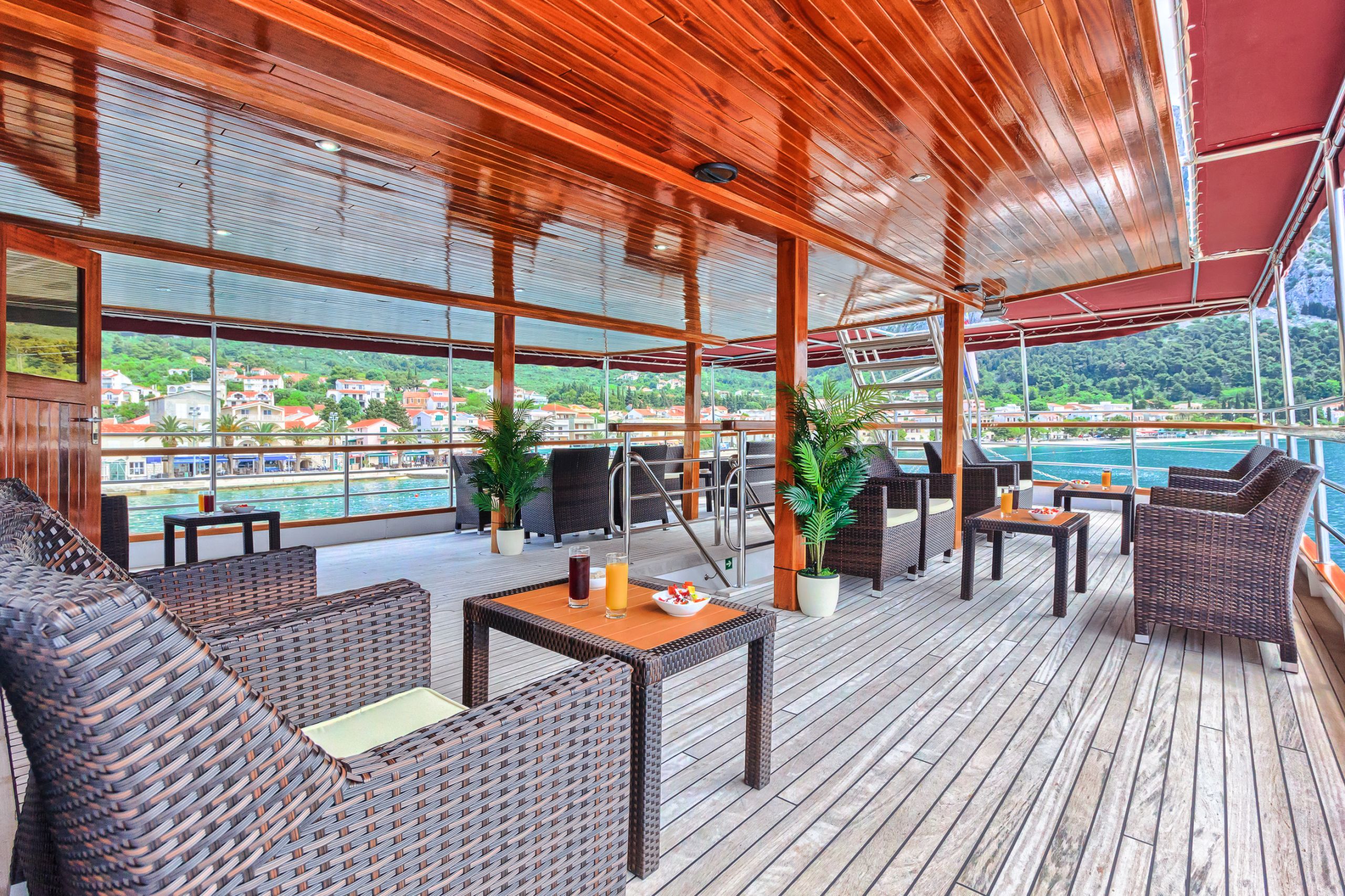 Lounge area esterna barca "Harmonia", Croazia