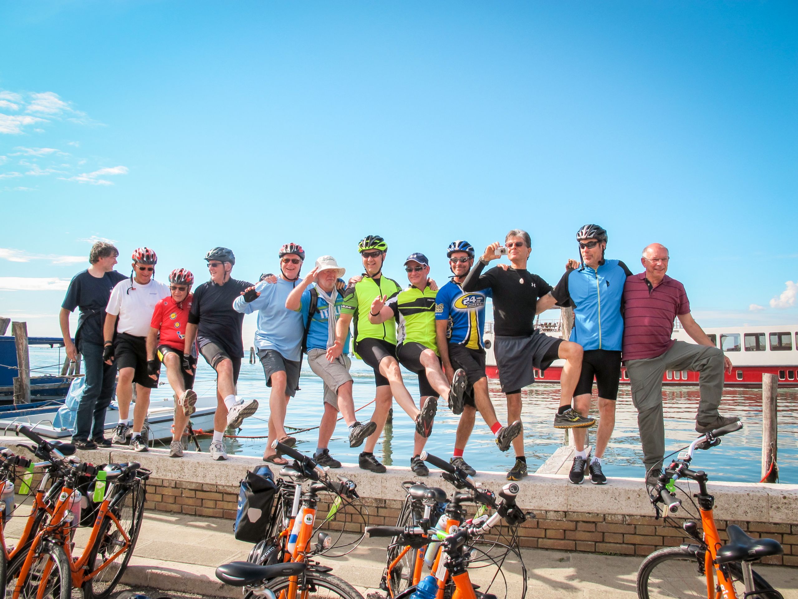 Bike and barge tour in Italy, between Mantua and Venice