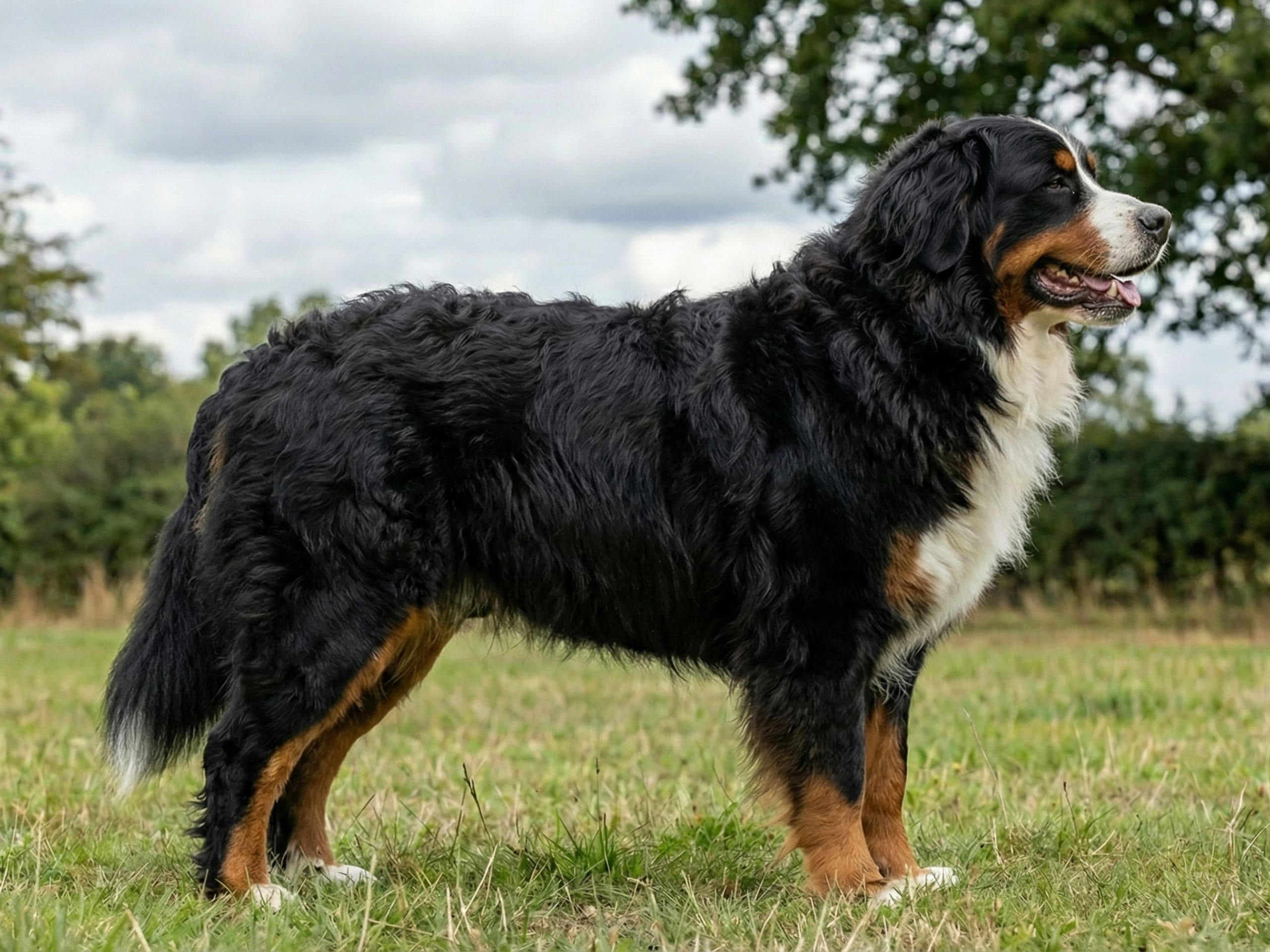 Berner sennenhund – large, gentle giant