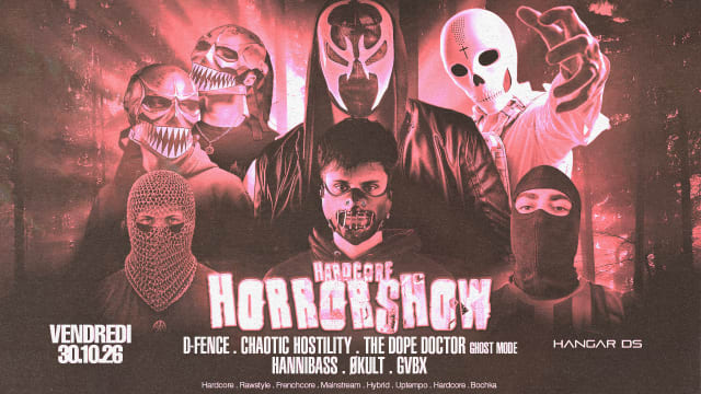 HARDCORE HORROR SHOW // D-FENCE - CHAOTIC HOSTILITY - ...