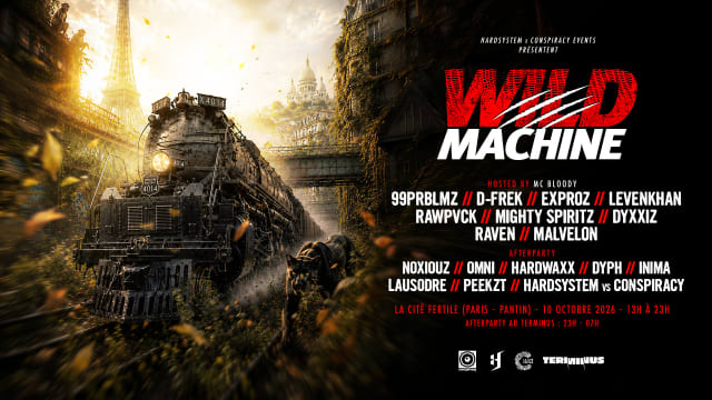HARDSYSTEM x CONSPIRACY : WILD MACHINE