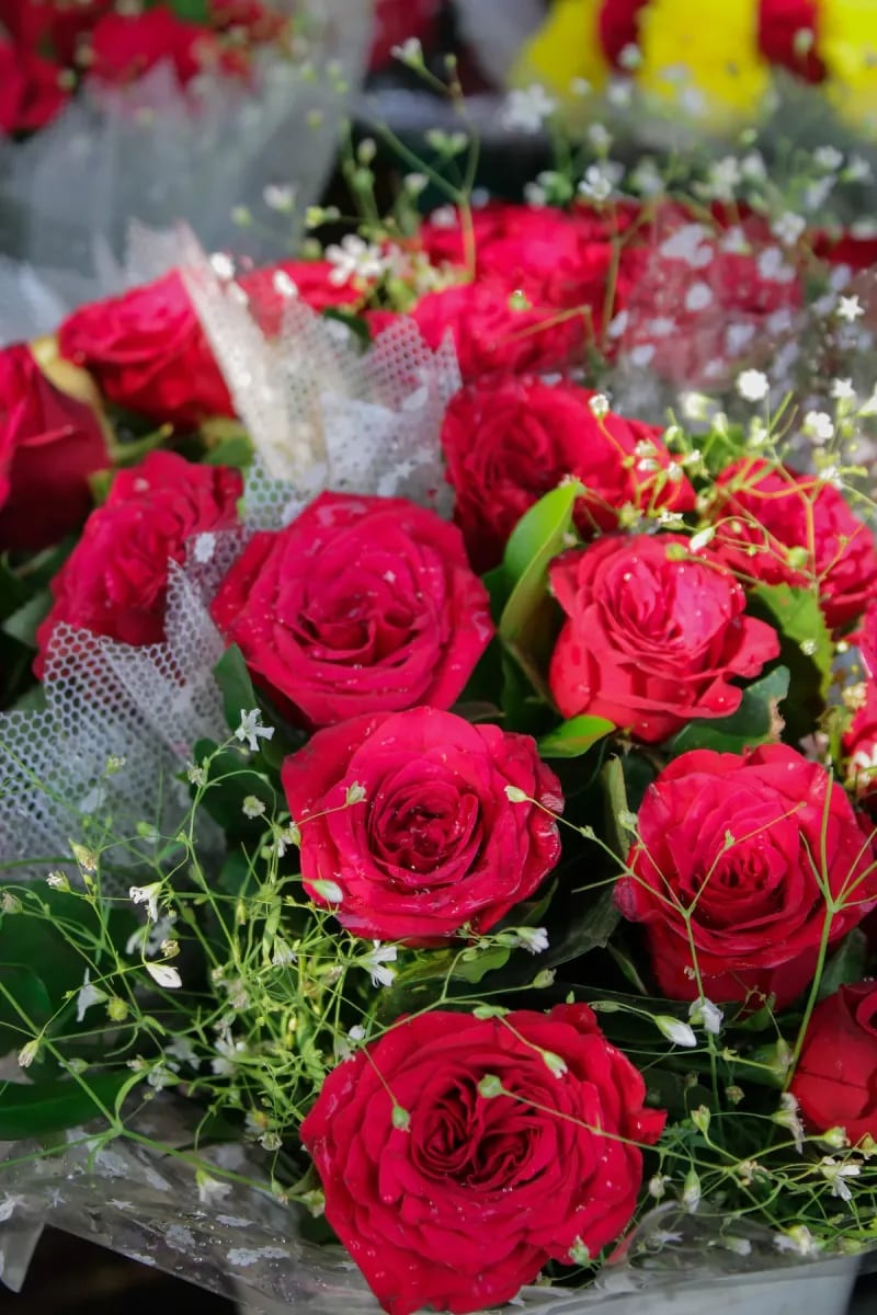 Bouquet Roses Passion