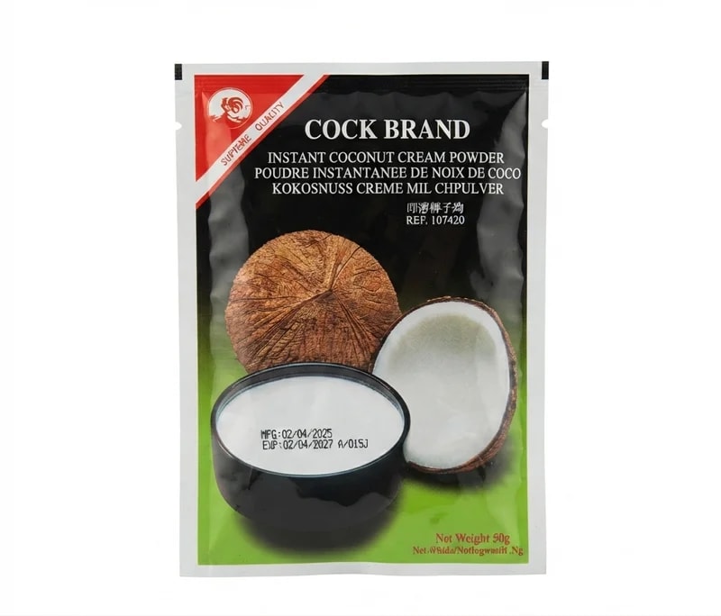 Crème de Noix de Coco en Poudre — Cock Brand — 3 Continents Clichy