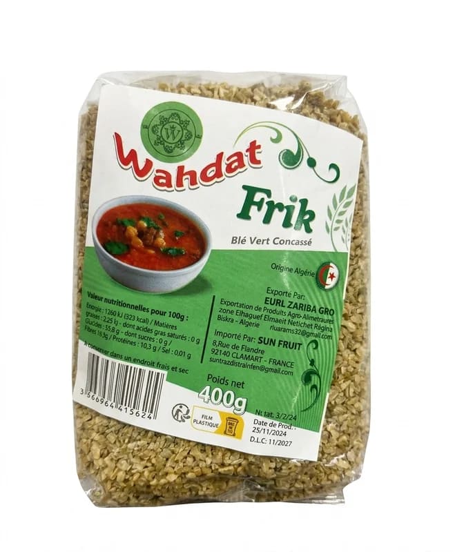 Frik (Blé Vert Concassé) — Wahdat — 3 Continents Clichy