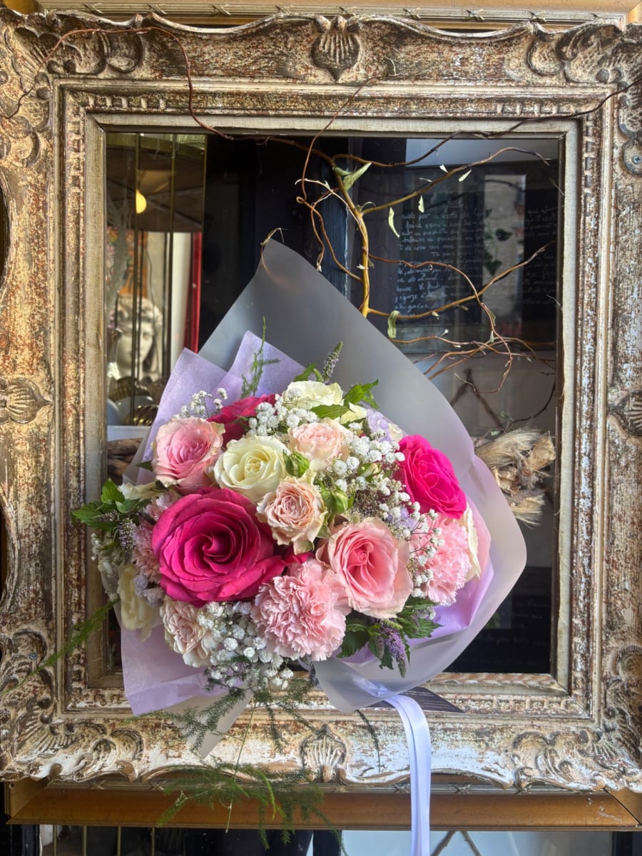 Bouquet de fleurs variées — Leïla Fleurs Clichy