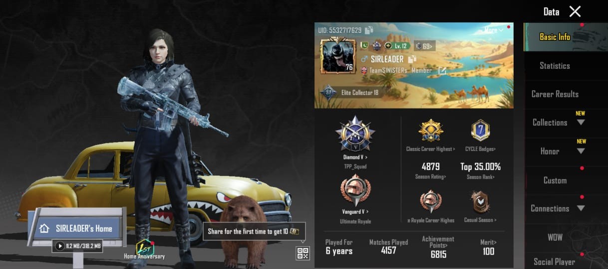 Glacier level 5 13x Total Guns CHEAP Glacier