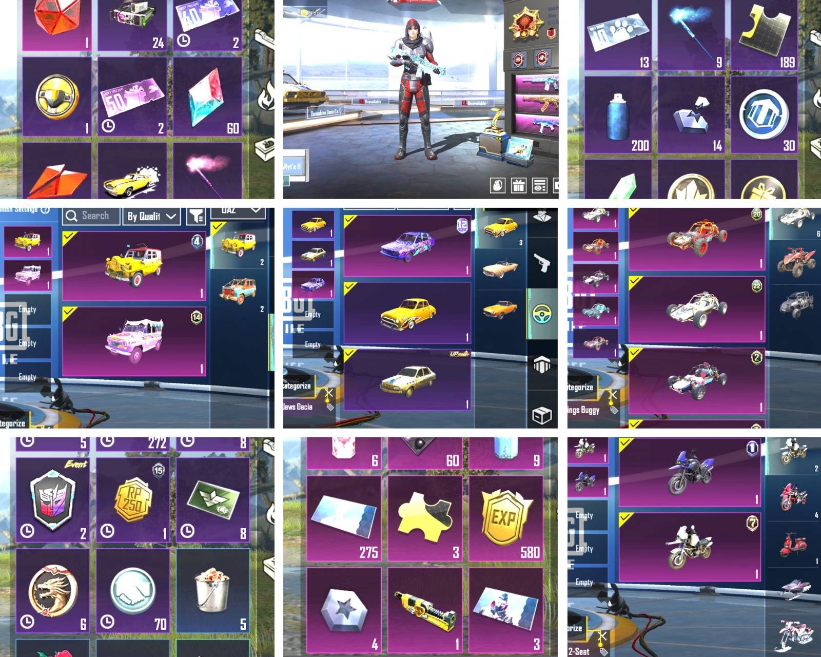 CONQUEROR ACCOUNT 84 Level | 90 Mythics | M416 Glacier Lvl 4 | AKM Tyrant Lvl 4 | UMP Cryofrost Lvl 4 | Conqueror Frame C6S16 And More