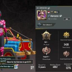 Level 67 | Glacier & The Fool M416 Lvl 2 | 8-bit Unicorn M762 Lvl 3 | 80+ Gun Skins | 110+ Outfits | Dimwalker & Jujutsu Kaisen Collaboration | Merry Yeti UAZ |