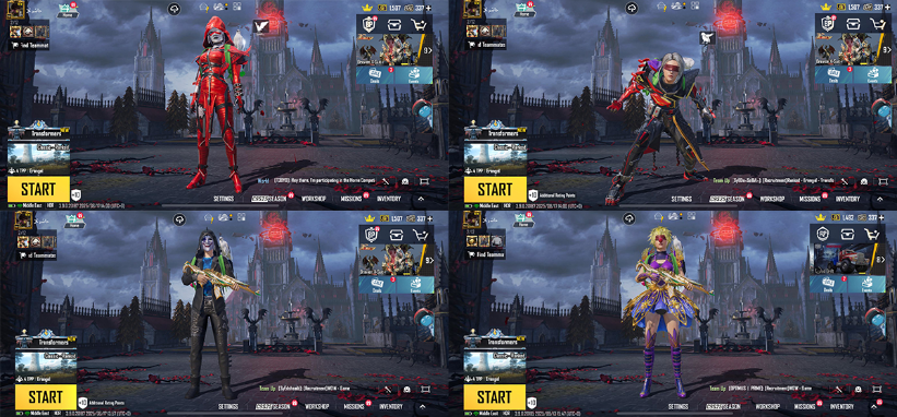 M4 Fool Max  +  Fool Set + Fool Mask | 124 / 300 Mythic  | 3x Mythic Perma Lobby | Old S11 Conqueror  | 66 Collection level | Rare Inventory  |
