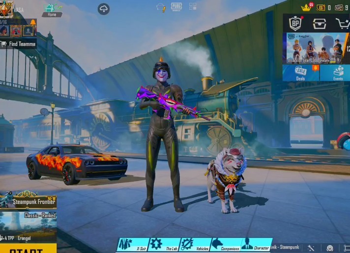 PUBG Account 2x Xsuits • 7x Kill Msg • Mythic Fashion 108/300 • Sports Car • Inferno Helmet • Fool Mask • 769K Popularity • All Lobby Slots Open