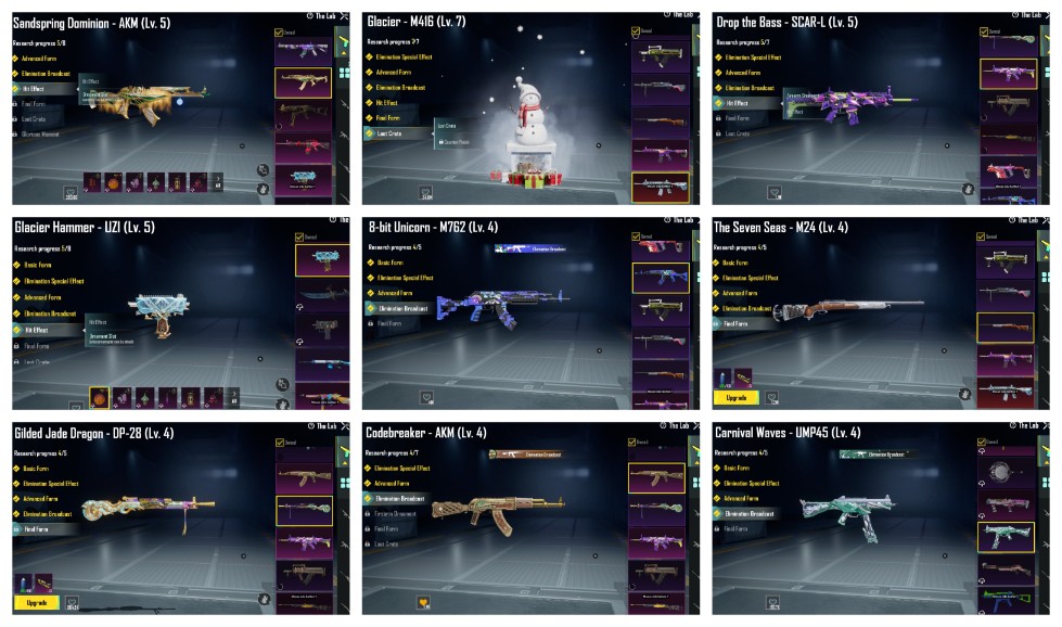 Pharaoh X-Suit Lvl 4 + 32 Gunlabs + Max Glacier + 4 X-Suits + 80+ Mythics + RP Max + Instant Delivery & Full Access