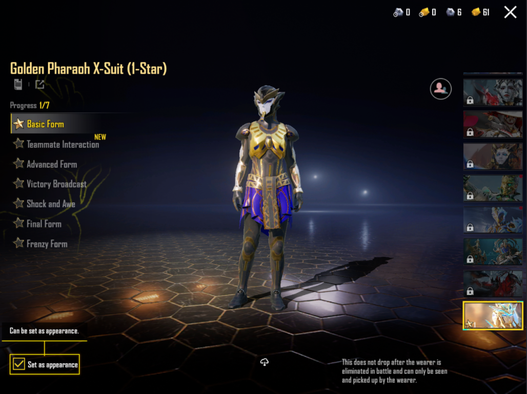 🔥PHARAOH X SUIT 🔫| 🐰 Bunny Munchkin AKM (Lv.5) | 💀 Void Souleater UMP45 (Lv.4) | 🎃 Pumpkin Carol Groza (Lv.3🧞‍♂️ XSuits | 🏆 Conqueror | 👑 Mythics