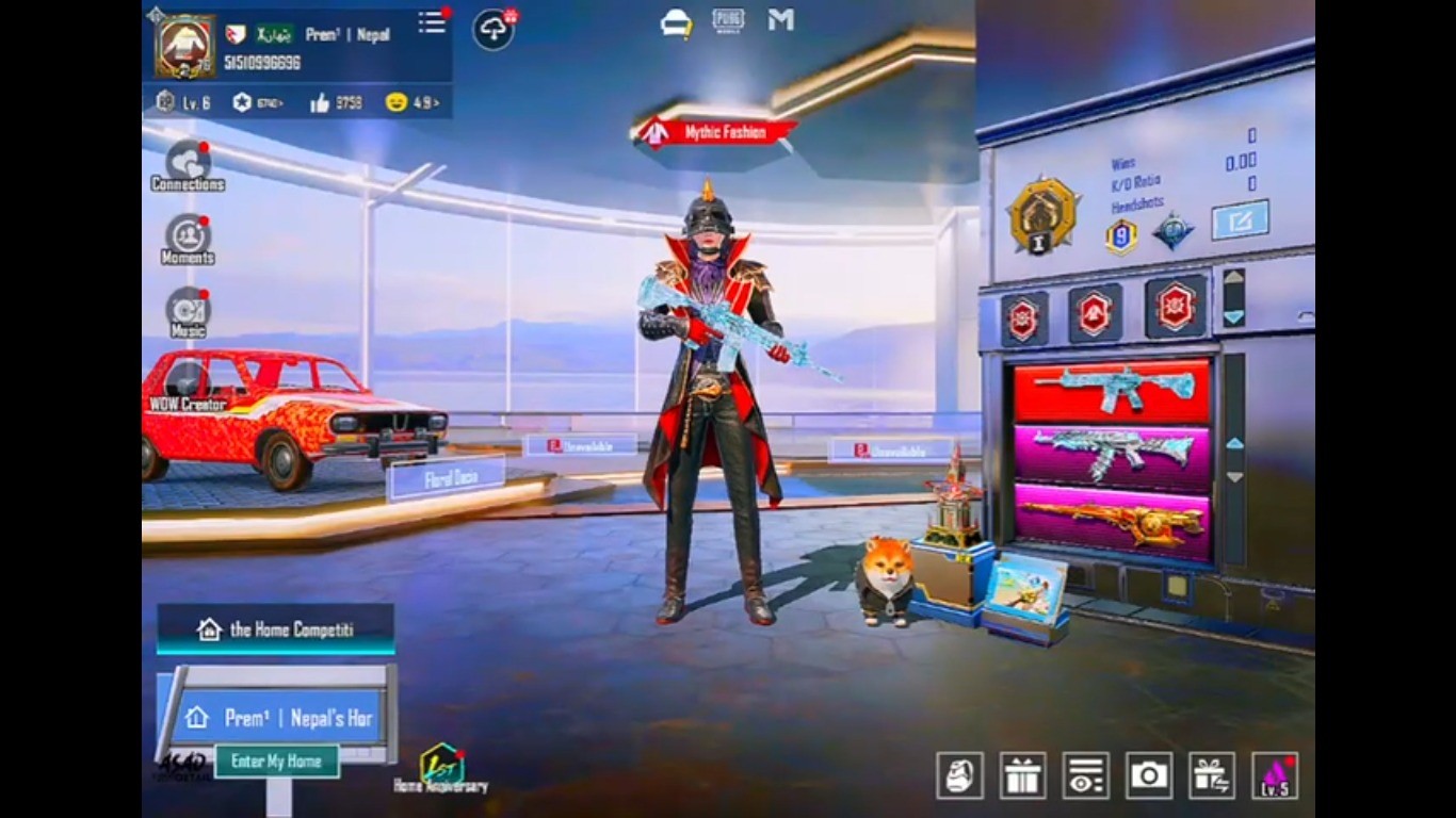 82Mythics Inferno Helmet Ignis Xsuit 3-Star🌟 M4 Glacier Max Akm Starsea Lvl 6 7x Other Kill Msg Rare Inventory