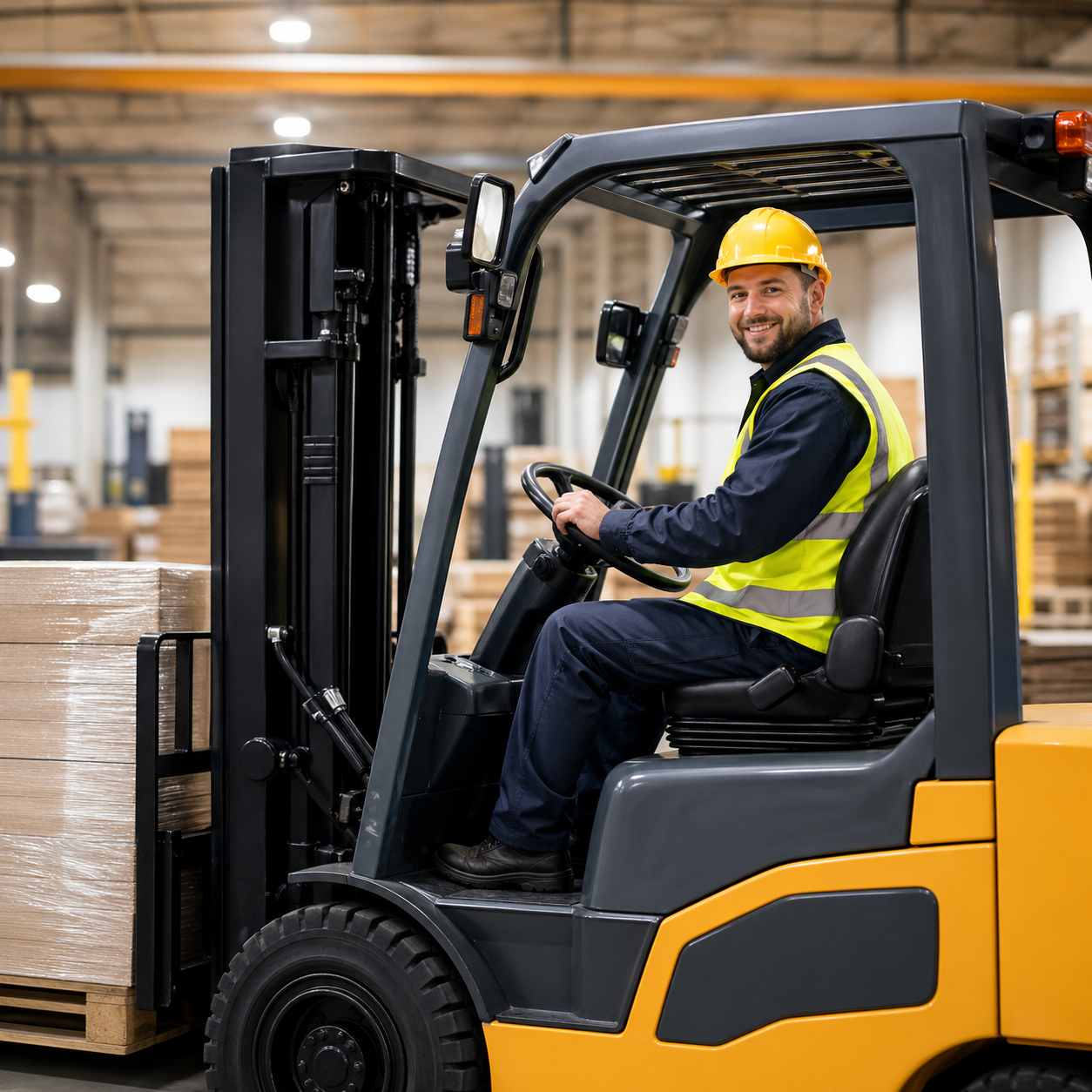 Forklift Operator with UDT Certification (Warehouse Worker)