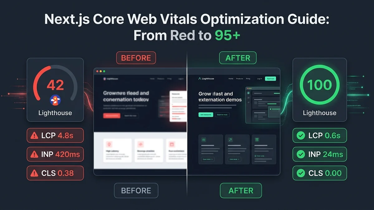 Core Web Vitals for Next.js: A Practical LCP, INP, and CLS Guide