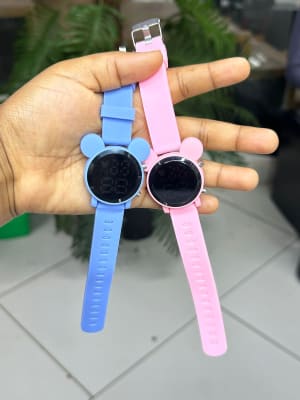 Led rubber watches