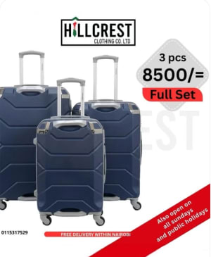 Valises trois pièces