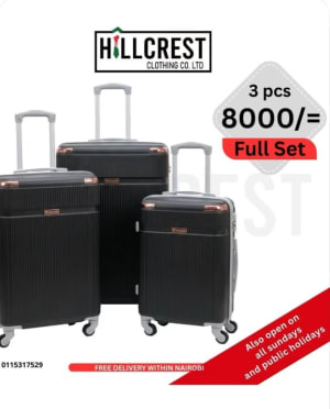 Valise trois pièces