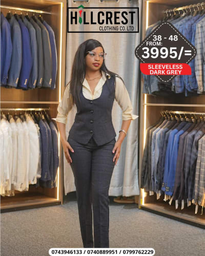 Women’s Sleeveless Vest & Trouser Set