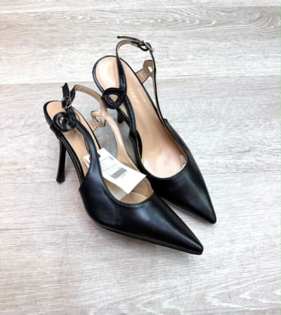 Escarpins Slingback Noirs Classiques