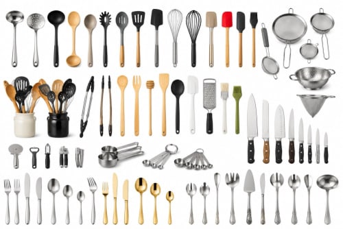 Cookery and cutlery 