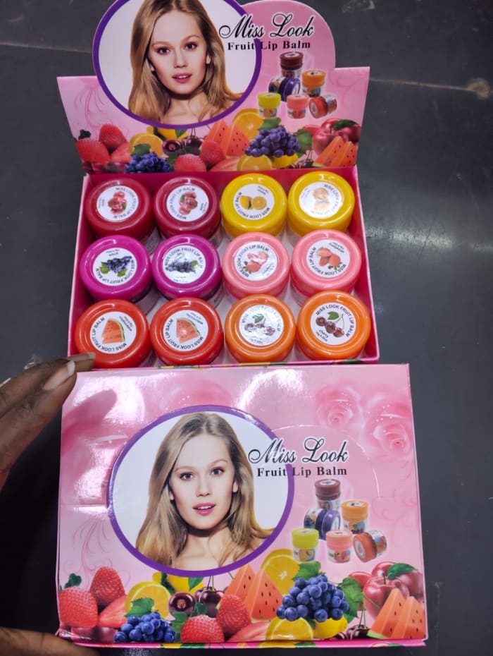 Fruit lip balm 12 pcs