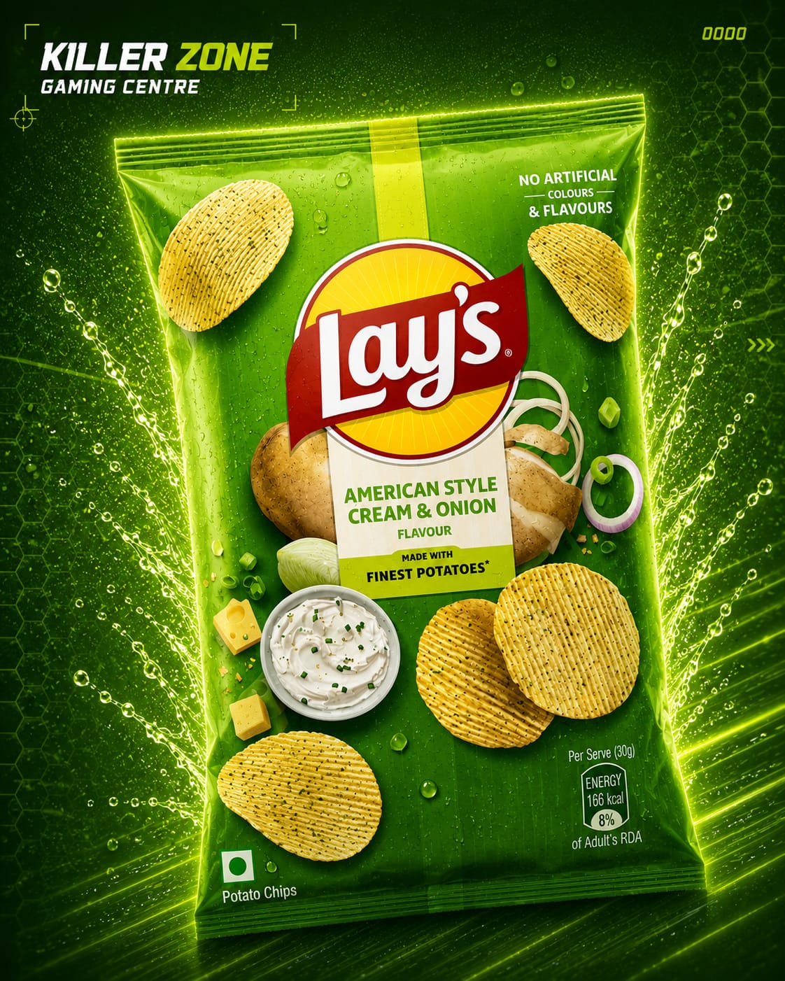 Lays Cream & Onion
