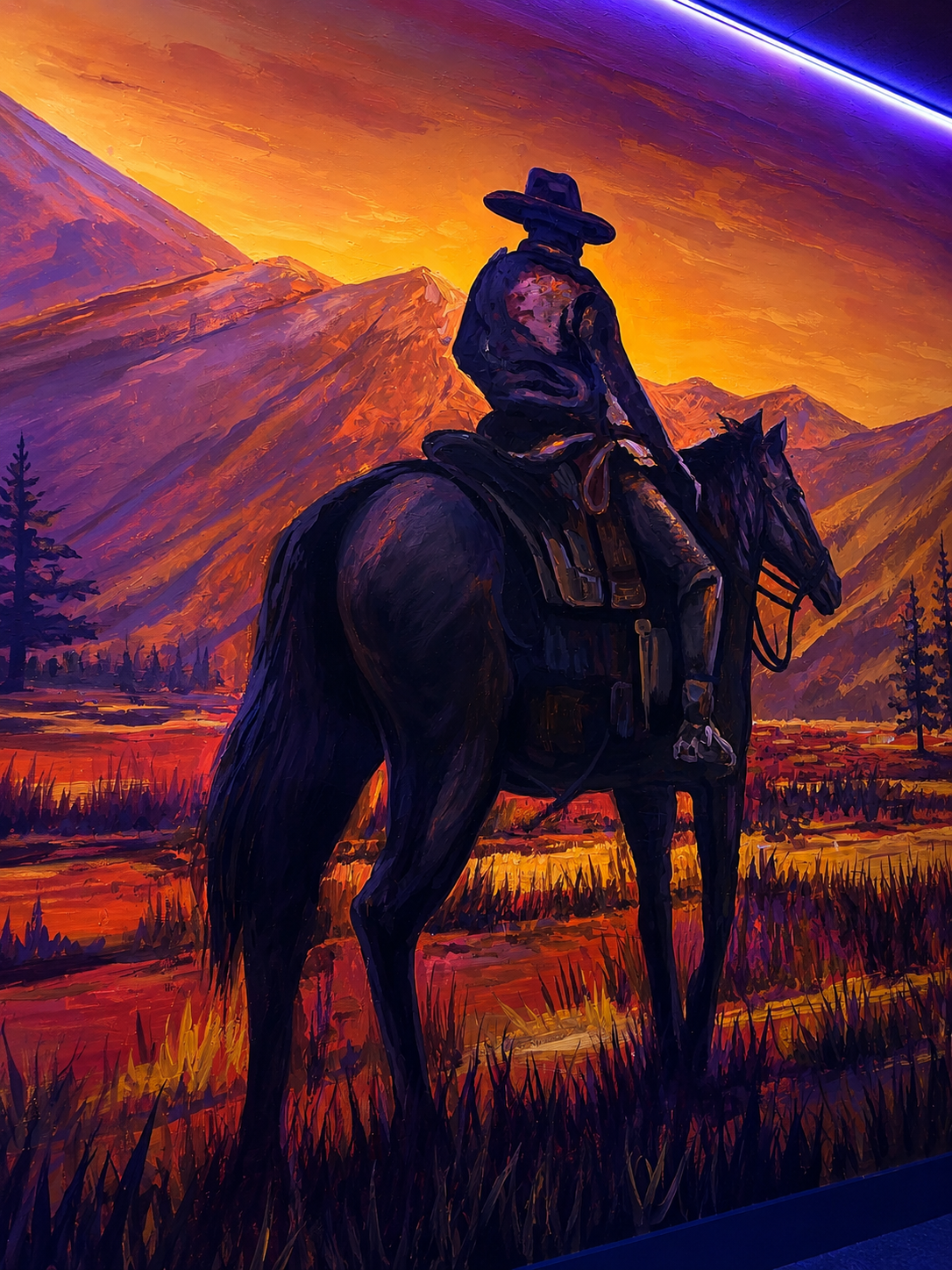 Red Dead Mural