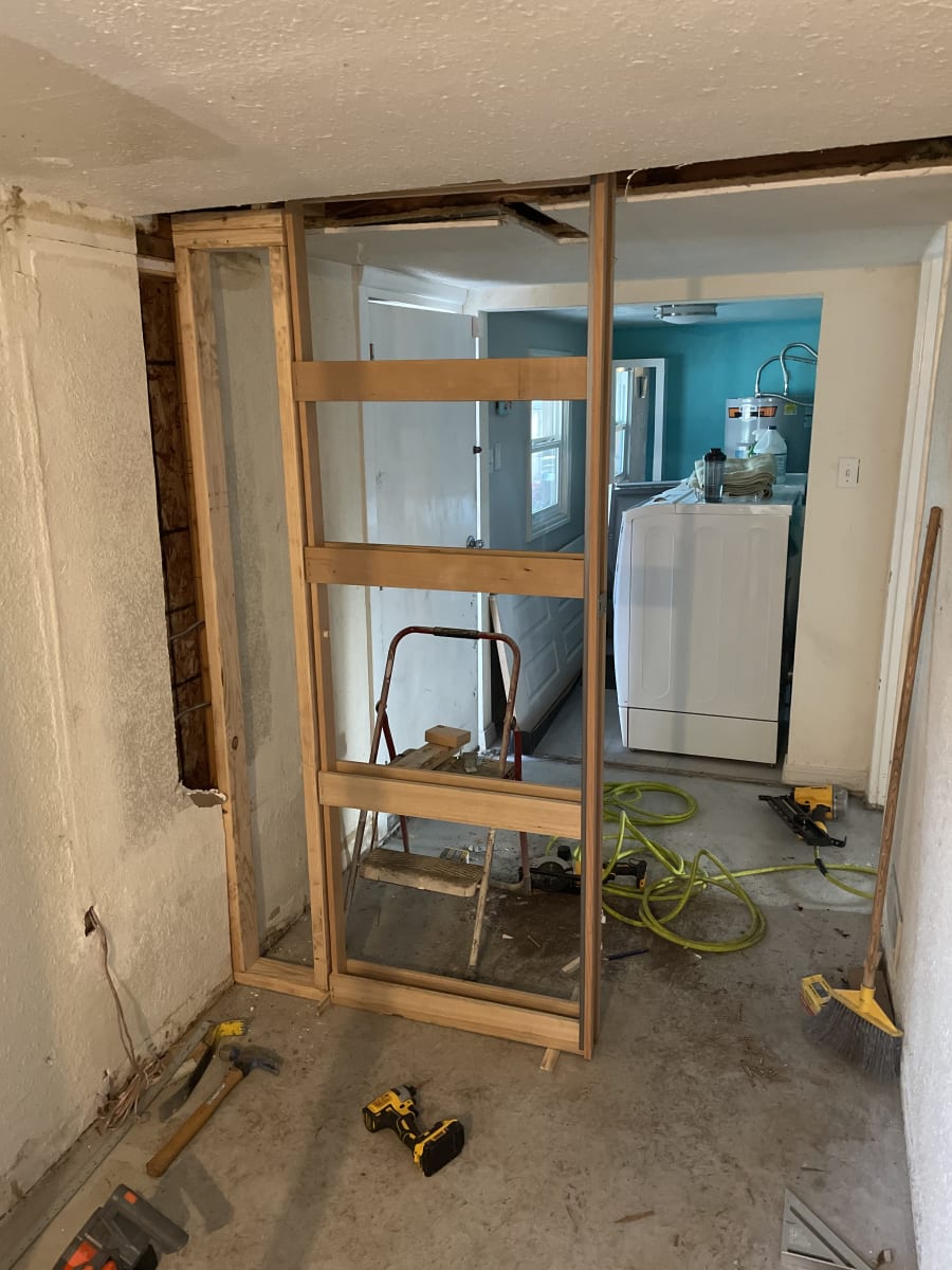 auxillary wall framing