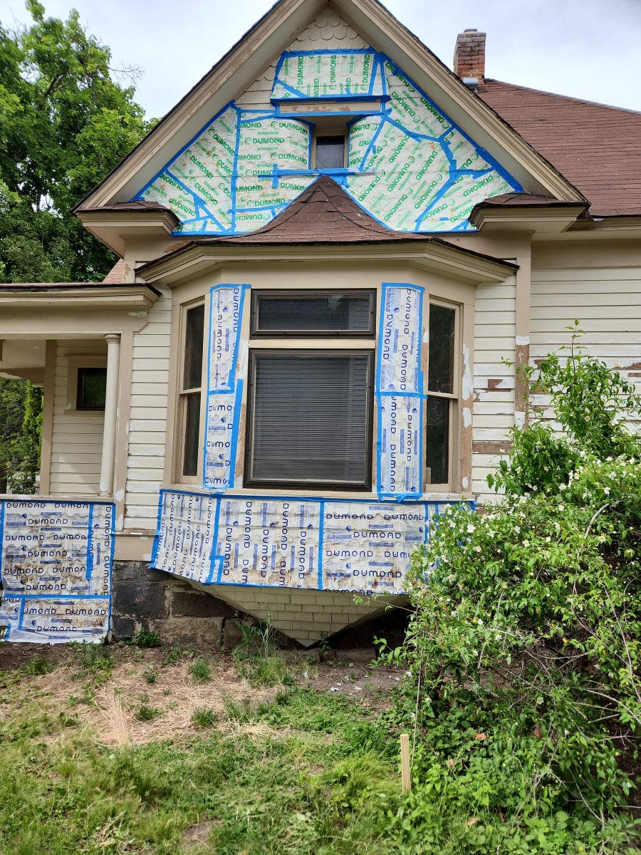 old home exterior renovation