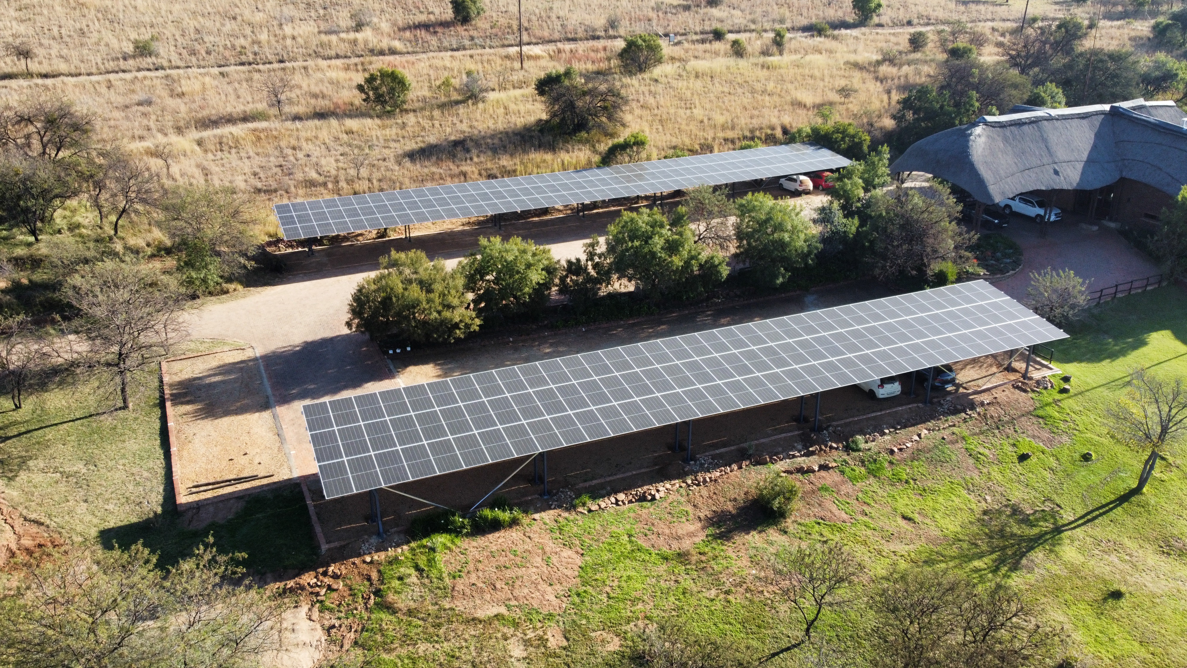 Rooftop solar installation
