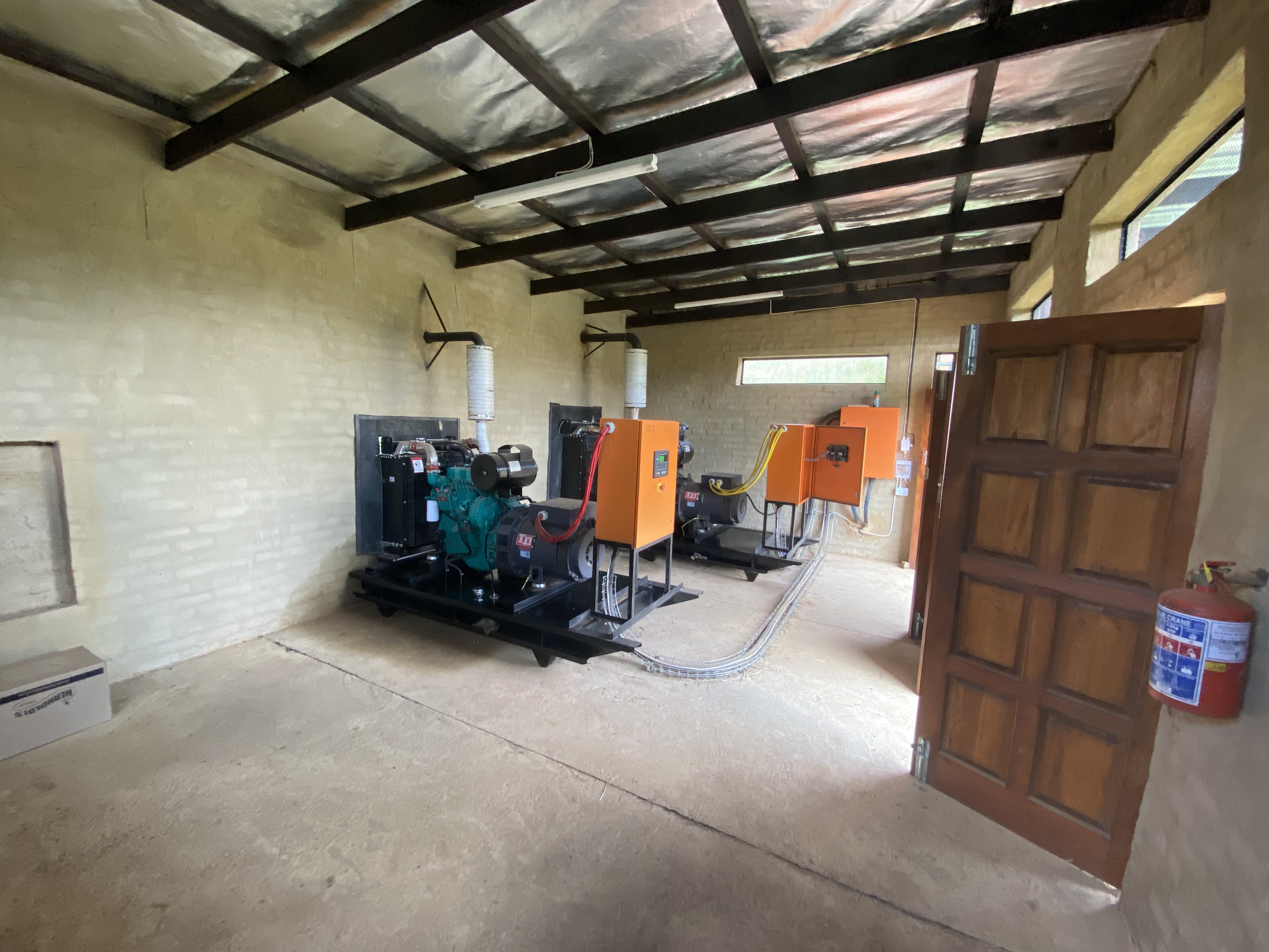 African Hills Safari Lodge solar installation