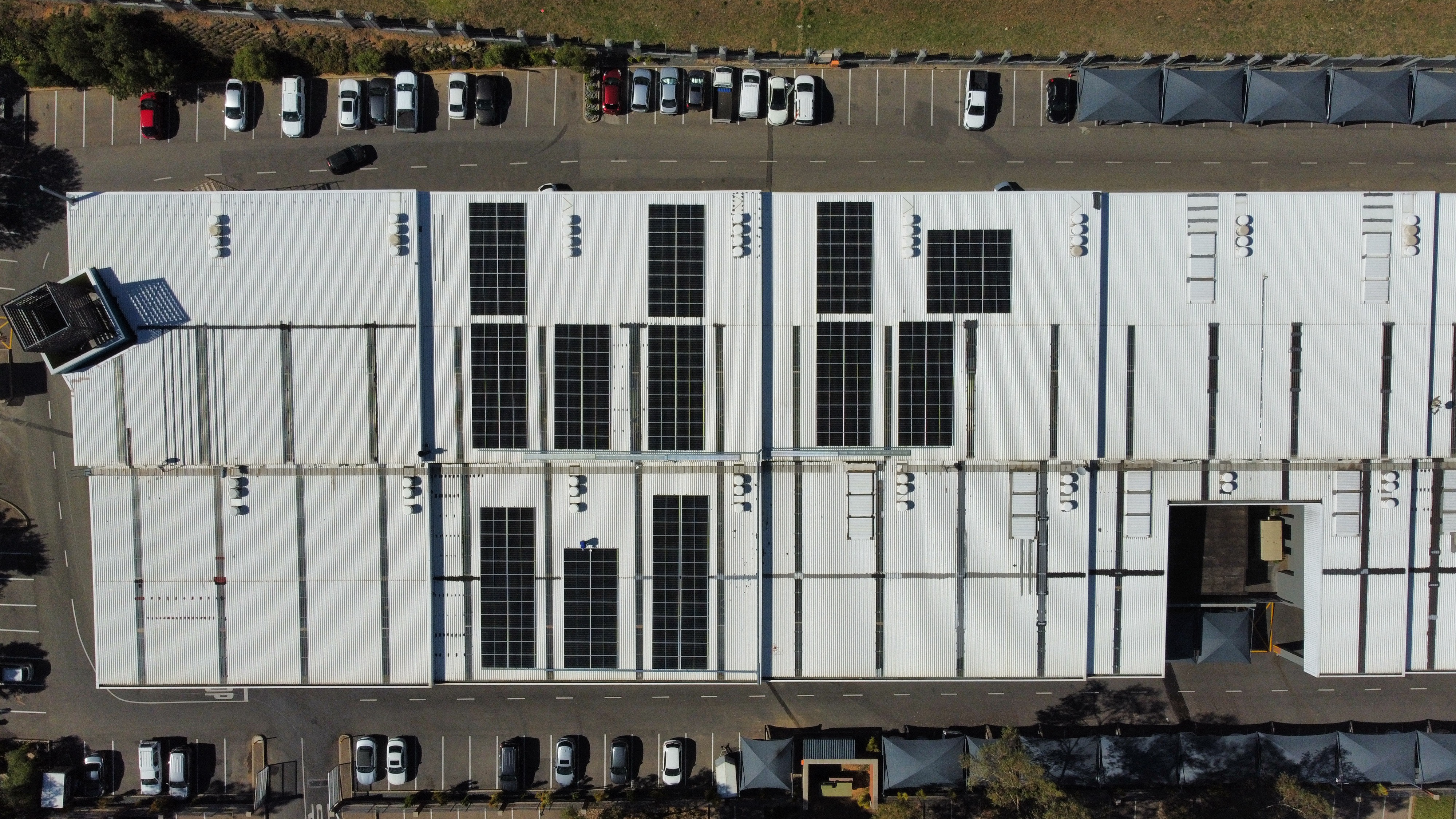 Canero Office Park solar installation in Johannesburg, Gauteng