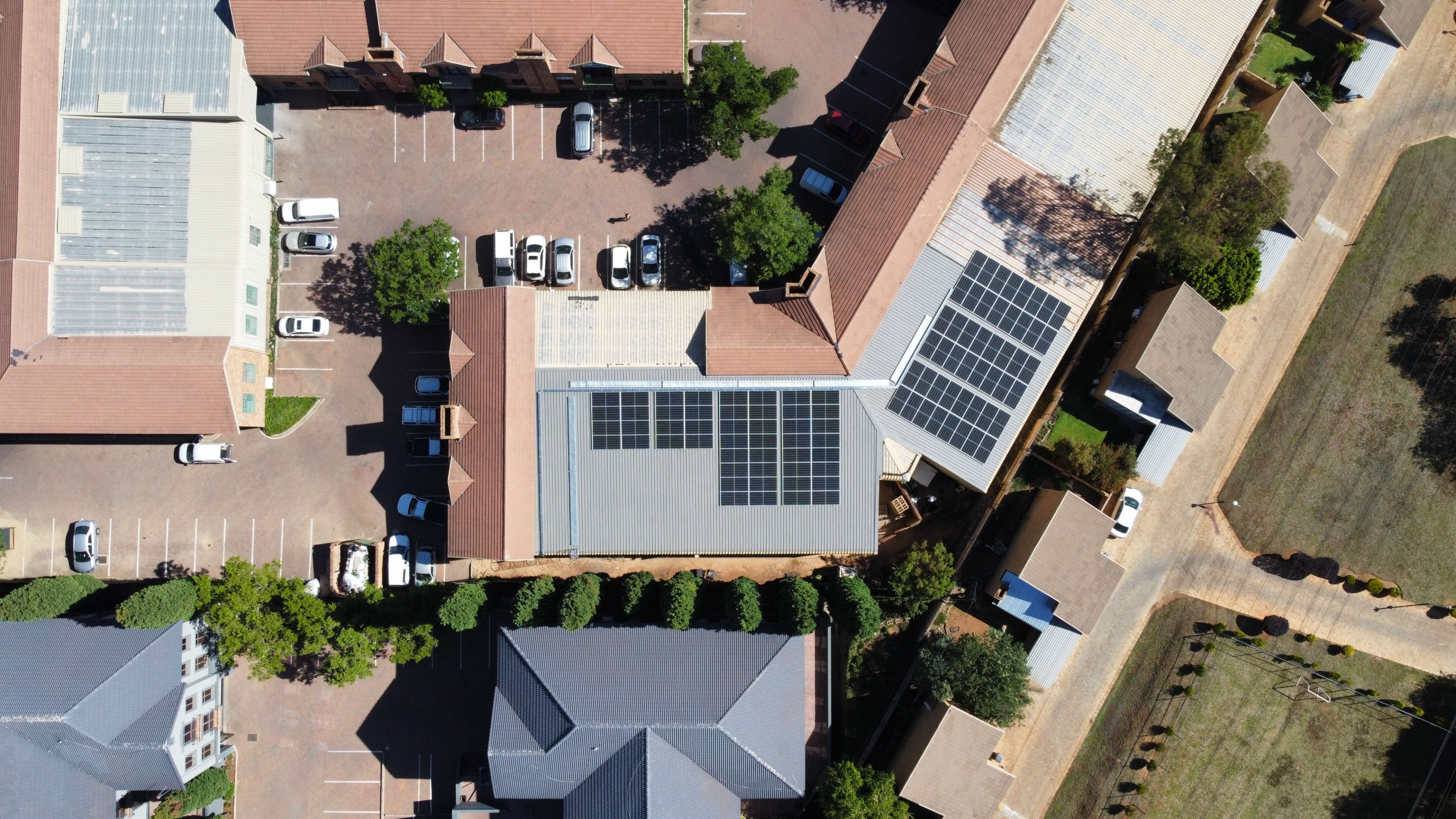 Meadowbrook Business Park solar installation in Johannesburg, Gauteng